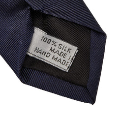 ディオール ロゴ ネクタイ ネイビー シルク メンズ Dior 【中古】