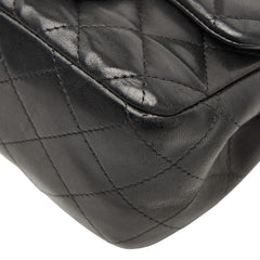 シャネル マトラッセ17 ココマーク チェーン ショルダーバッグ ブラック ラムスキン レディース CHANEL 【中古】
