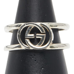 グッチ インターロッキングG リング 指輪 #20 SV925 シルバー レディース GUCCI 【中古】