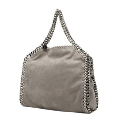 ステラマッカートニー ファラベラ チェーン ハンドバッグ ショルダーバッグ グレー ポリエステル レディース Stella McCartney 【中古】