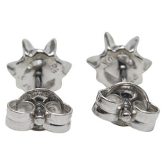 Pt900 プラチナ ダイヤ0.20ct スタッドピアス レディース 【中古】