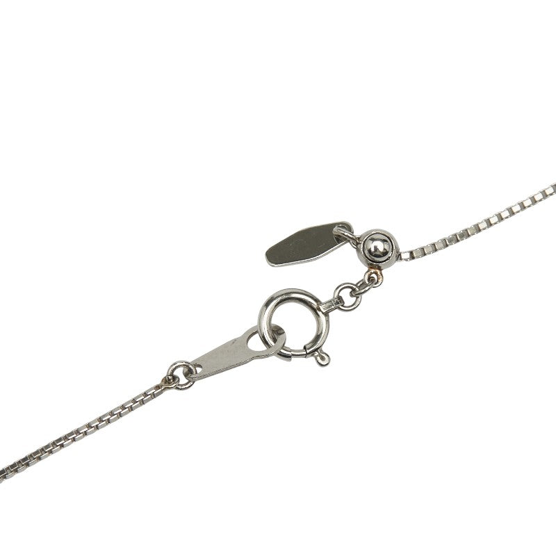 Pt900 プラチナ Pt850 プラチナ ダイヤ1.532ct ソリティア プチペンダントネックレス レディース 【中古】