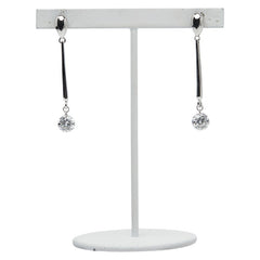 Pt900 プラチナ ダイヤ1.12ct ピアス レディース 【中古】