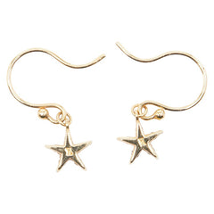 ヴァンドーム K18YG イエローゴールド ダイヤ 星 スター モチーフ フック ピアス レディース VANDOME 【中古】