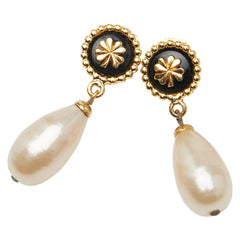 シャネル ココマーク パール イヤリング ゴールド メッキ レディース CHANEL 【中古】