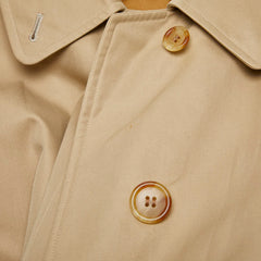 バーバリー 90s ノバチェック ステンカラーコート バルマカーンコート ライナーベスト付き ベージュ コットン ウール レディース BURBERRY 【中古】