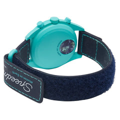 オメガ ×スウォッチ ムーンスウォッチ MISSION ON EARTH - POLAR LIGHTS 腕時計 SO33L103 クオーツ ブラック文字盤 セラミック ナイロン メンズ OMEGA 【中古】