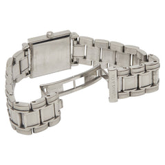 ティファニー アトラス 腕時計 クオーツ ブラック文字盤 ステンレススチール レディース TIFFANY&Co. 【中古】