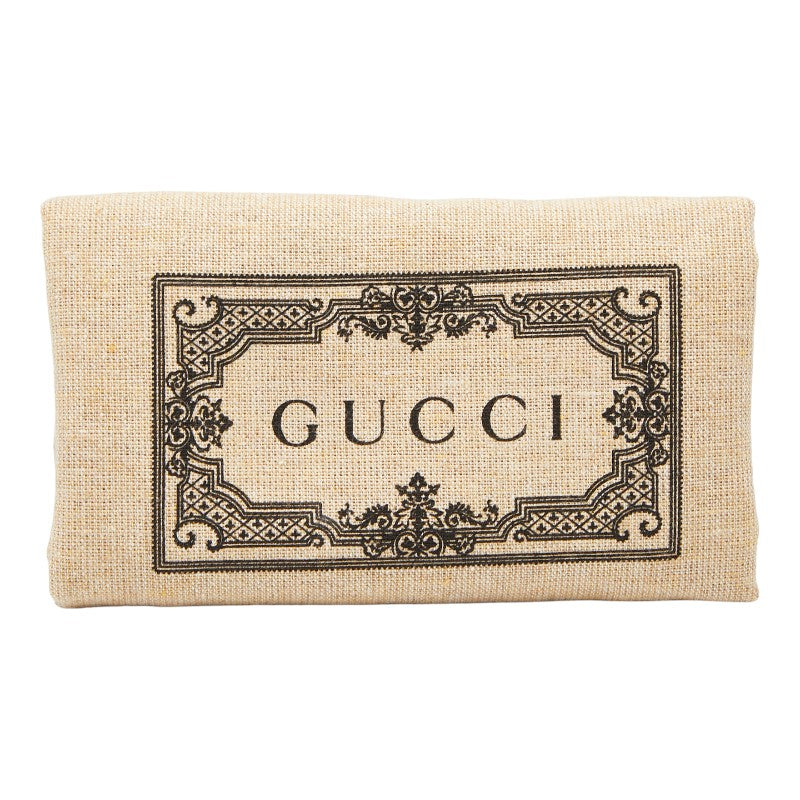 グッチ シェリーライン ハンドバッグ ショルダーバッグ 2WAY 630923 ブラック マルチカラー キャンバス レザー レディース GUCCI 【中古】
