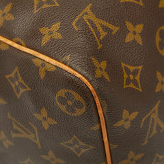 ルイ ヴィトン モノグラム キーポル45 ボストンバッグ M41428 ブラウン PVC レザー レディース LOUIS VUITTON 【中古】