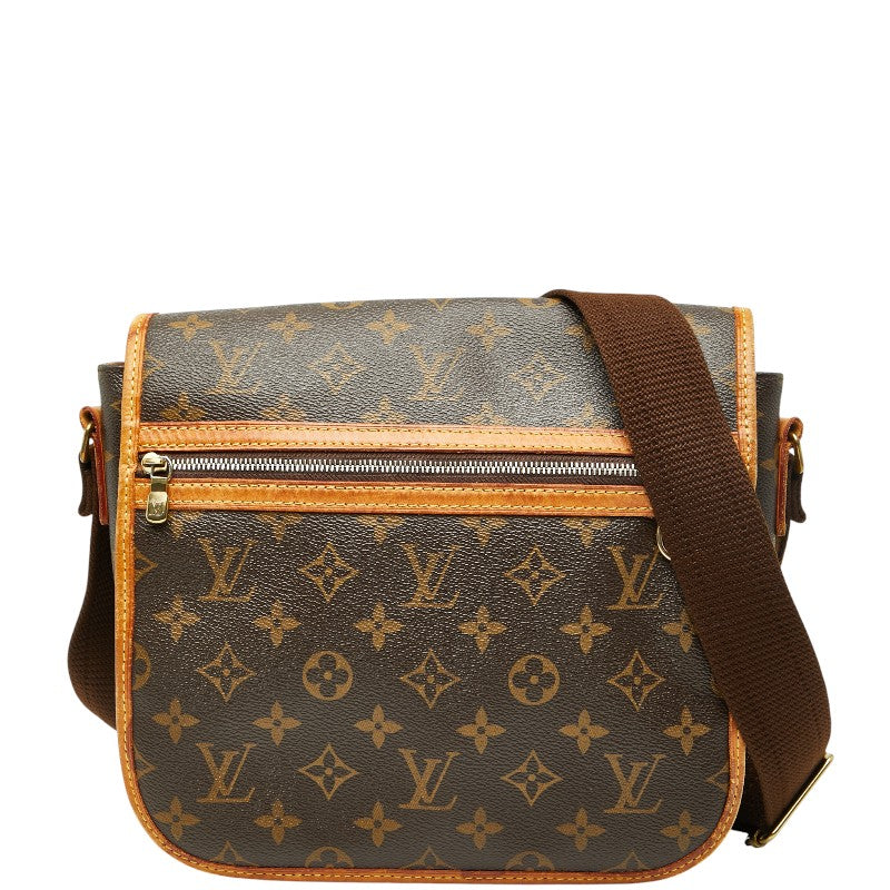 ルイ ヴィトン モノグラム メッセンジャー ボスフォールPM ショルダーバッグ メッセンジャー M40106 ブラウン PVC レザー レディース LOUIS VUITTON 【中古】