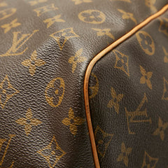 ルイ ヴィトン モノグラム キーポル60 ボストンバッグ トラベルバッグ M41422 ブラウン PVC レザー レディース LOUIS VUITTON 【中古】