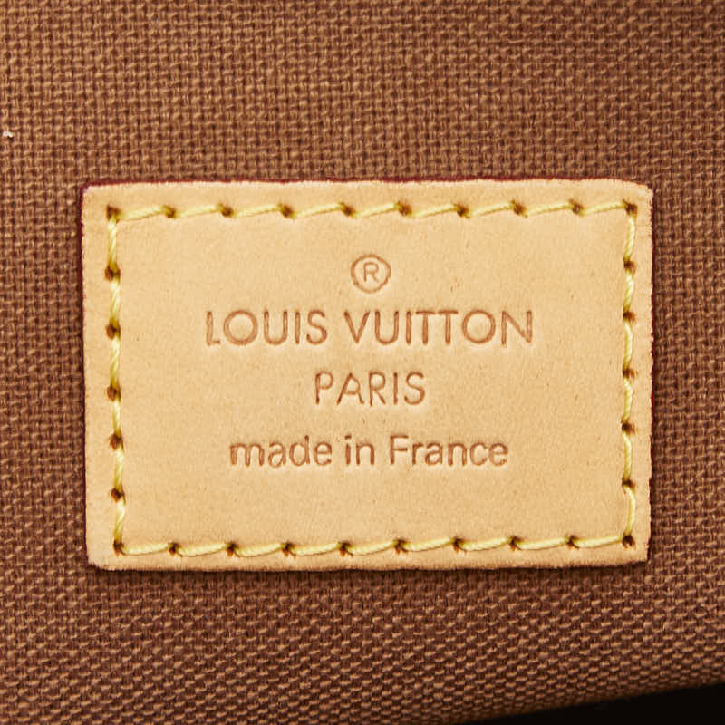 ルイ ヴィトン モノグラム ロックイット トートバッグ M40102 ブラウン PVC レザー レディース LOUIS VUITTON 【中古】