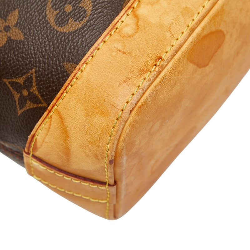 ルイ ヴィトン モノグラム ロックイット トートバッグ M40102 ブラウン PVC レザー レディース LOUIS VUITTON 【中古】