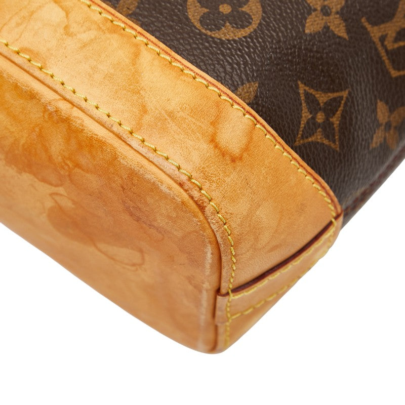 ルイ ヴィトン モノグラム ロックイット トートバッグ M40102 ブラウン PVC レザー レディース LOUIS VUITTON 【中古】