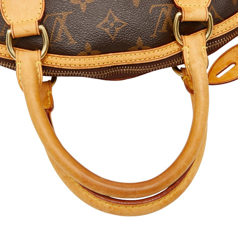 ルイ ヴィトン モノグラム ロックイット トートバッグ M40102 ブラウン PVC レザー レディース LOUIS VUITTON 【中古】