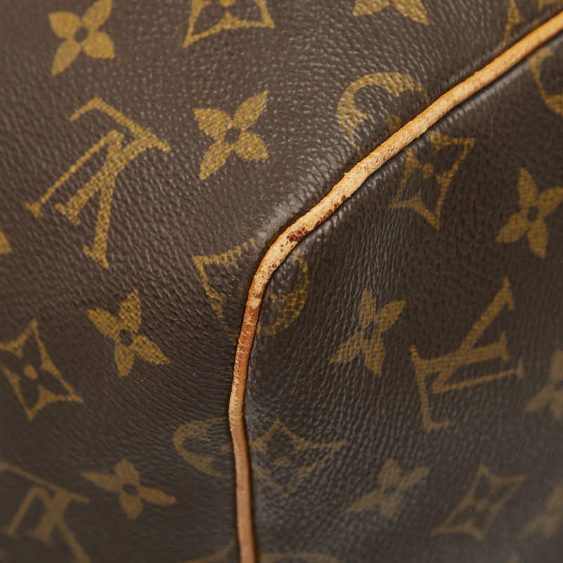 ルイ ヴィトン モノグラム キーポル55 ボストンバッグ トラベルバッグ M41424 ブラウン PVC レザー レディース LOUIS VUITTON 【中古】