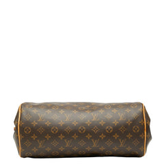 ルイ ヴィトン モノグラム モントルグイユPM ハンドバッグ M95565 ブラウン PVC レザー レディース LOUIS VUITTON 【中古】