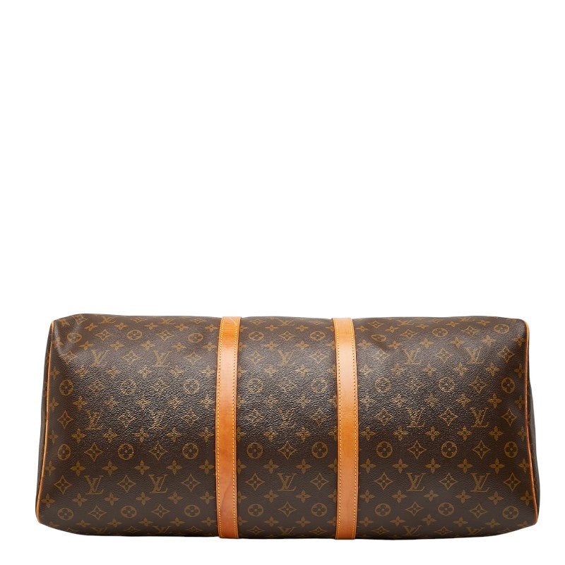 ルイ ヴィトン モノグラム キーポル60 ボストンバッグ トラベルバッグ M41422 ブラウン PVC レザー レディース LOUIS VUITTON 【中古】
