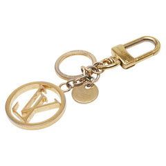 ルイ ヴィトン LVサークル キーホルダー バックチャーム M68000 ゴールド メッキ レディース LOUIS VUITTON 【中古】