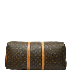 ルイ ヴィトン モノグラム キーポル55 ボストンバッグ トラベルバッグ 旅行用バッグ M41424 ブラウン PVC レザー レディース LOUIS VUITTON 【中古】