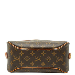 ルイ ヴィトン モノグラム ブロワ 斜め掛け ショルダーバッグ M51221 ブラウン PVC レザー レディース LOUIS VUITTON 【中古】