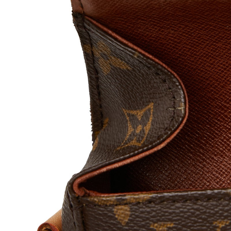 ルイ ヴィトン モノグラム サンクルー24 斜め掛け ショルダーバッグ M51242 ブラウン PVC レザー レディース LOUIS VUITTON 【中古】