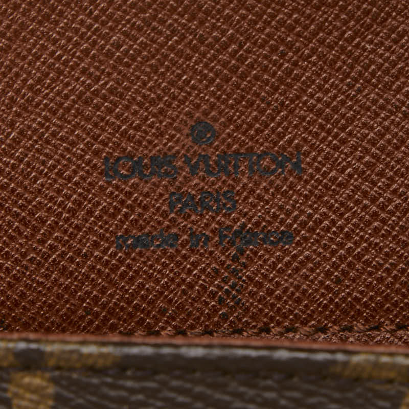 ルイ ヴィトン モノグラム サンクルー24 斜め掛け ショルダーバッグ M51242 ブラウン PVC レザー レディース LOUIS VUITTON 【中古】