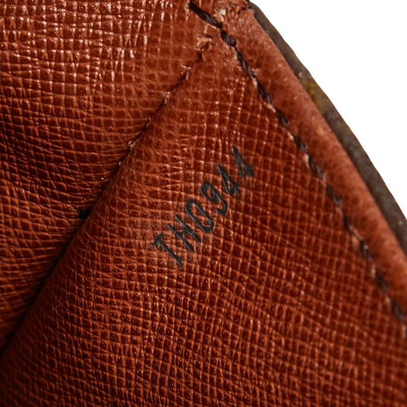 ルイ ヴィトン モノグラム サンクルー24 斜め掛け ショルダーバッグ M51242 ブラウン PVC レザー レディース LOUIS VUITTON 【中古】