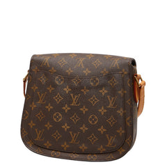 ルイ ヴィトン モノグラム サンクルー24 斜め掛け ショルダーバッグ M51242 ブラウン PVC レザー レディース LOUIS VUITTON 【中古】