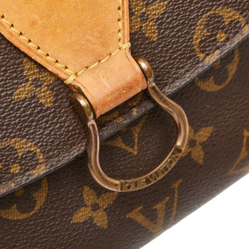 ルイ ヴィトン モノグラム サンクルー24 斜め掛け ショルダーバッグ M51242 ブラウン PVC レザー レディース LOUIS VUITTON 【中古】