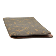 ルイ ヴィトン モノグラム ポルトカルトクレディ 札入れ 長財布 M60825 ブラウン PVC レザー レディース LOUIS VUITTON 【中古】