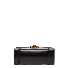 サルヴァトーレフェラガモ ガンチーニ ショルダーバッグ ブラック レザー レディース Salvatore Ferragamo 【中古】