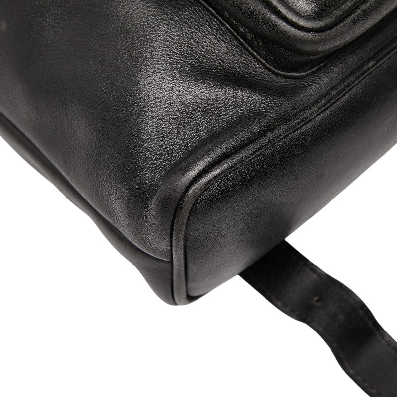 グッチ バンブー リュック バックパック 003 1705 0030 ブラック スウェード レザー レディース GUCCI 【中古】