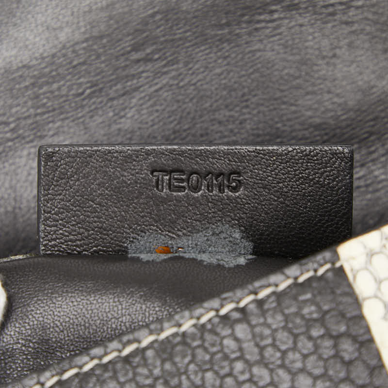 ジバンシー パンドラボックス 斜め掛け ショルダーバッグ ベージュ ブラック レザー レディース Givenchy 【中古】