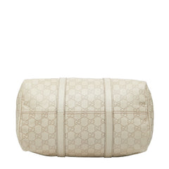 グッチ グッチシマ ハンドバッグ 193603 アイボリー レザー レディース GUCCI 【中古】