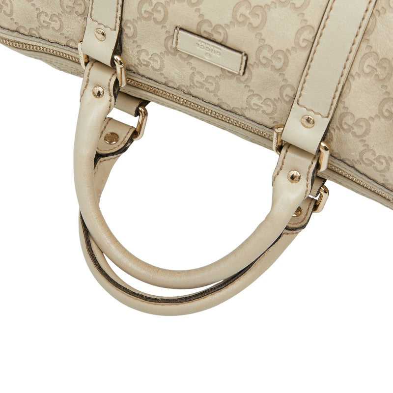 グッチ グッチシマ ハンドバッグ 193603 アイボリー レザー レディース GUCCI 【中古】
