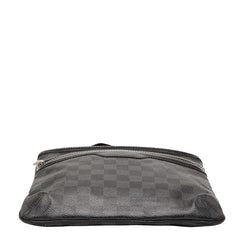 ルイ ヴィトン ダミエ グラフィット トマス 斜め掛け ショルダーバッグ N58028 ブラック PVC レザー レディース LOUIS VUITTON 【中古】