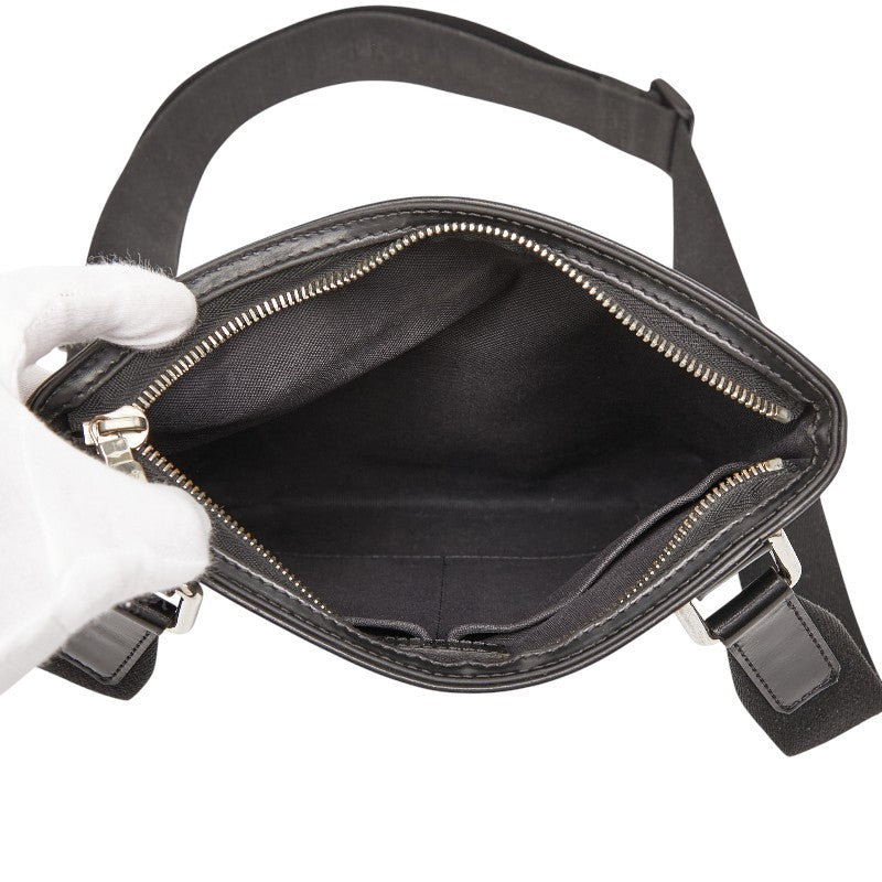 ルイ ヴィトン ダミエ グラフィット トマス 斜め掛け ショルダーバッグ N58028 ブラック PVC レザー レディース LOUIS VUITTON 【中古】