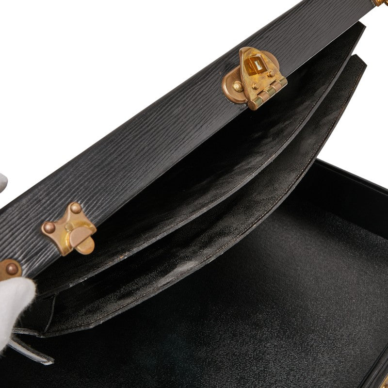 ルイ ヴィトン エピ プレジデント ブリーフケース ビジネスバッグ M54212 ブラック レザー メンズ LOUIS VUITTON 【中古】