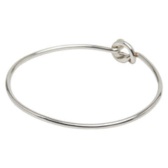 ティファニー ラブノット バングル シルバー ゴールド SV925 シルバー K18YG イエローゴールド レディース TIFFANY&Co. 【中古】