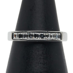 Pt900 プラチナ ダイヤ0.33ct リング 指輪 レディース 8号 【中古】