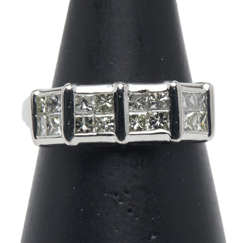 Pt900 プラチナ ダイヤ1.00ct リング 指輪 レディース 12号 【中古】