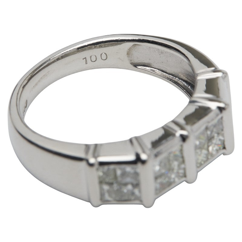Pt900 プラチナ ダイヤ1.00ct リング 指輪 レディース 12号 【中古】