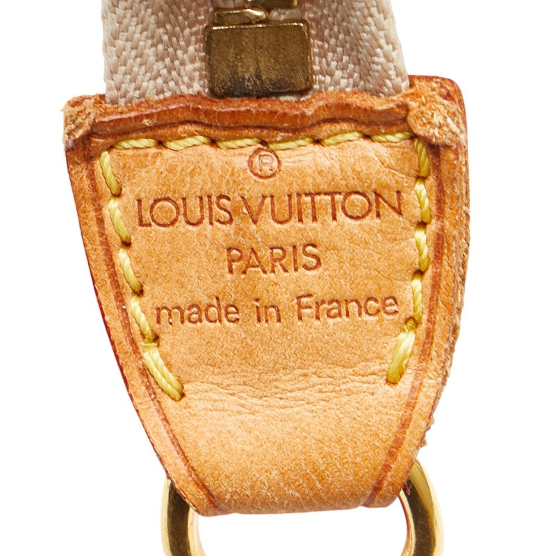 ルイ ヴィトン アンティグア カバMM トートバッグ ショルダーバッグ M40035 レッド ベージュ キャンバス レザー レディース LOUIS VUITTON 【中古】