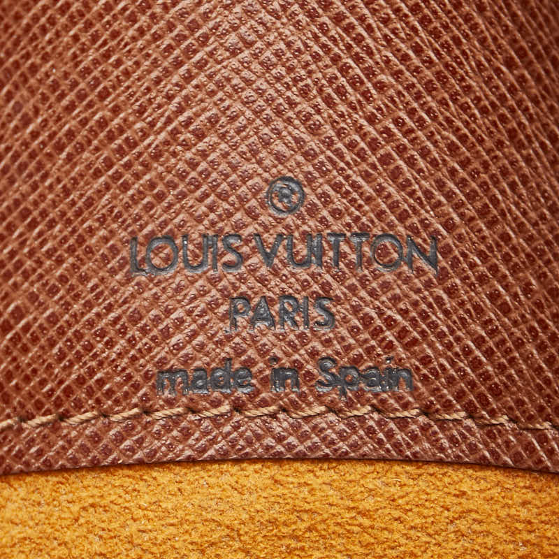ルイ ヴィトン モノグラム ミュゼットサルサ ショート ショルダーバッグ M51258 ブラウン PVC レザー レディース LOUIS VUITTON 【中古】