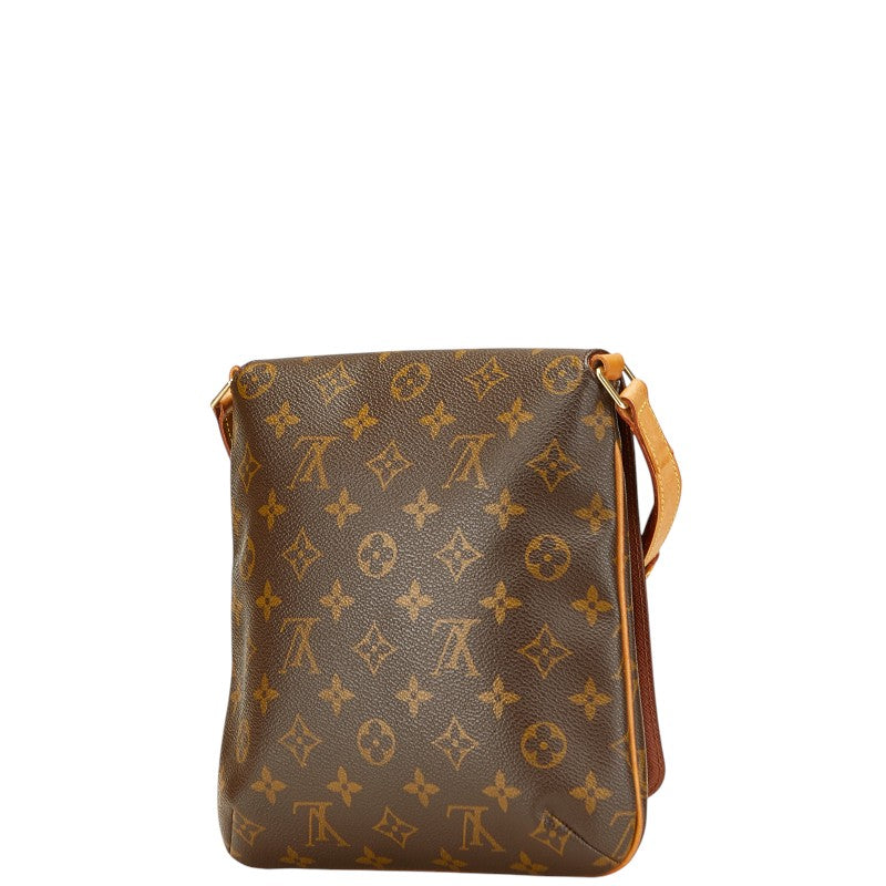 ルイ ヴィトン モノグラム ミュゼットサルサ ショート ショルダーバッグ M51258 ブラウン PVC レザー レディース LOUIS VUITTON 【中古】