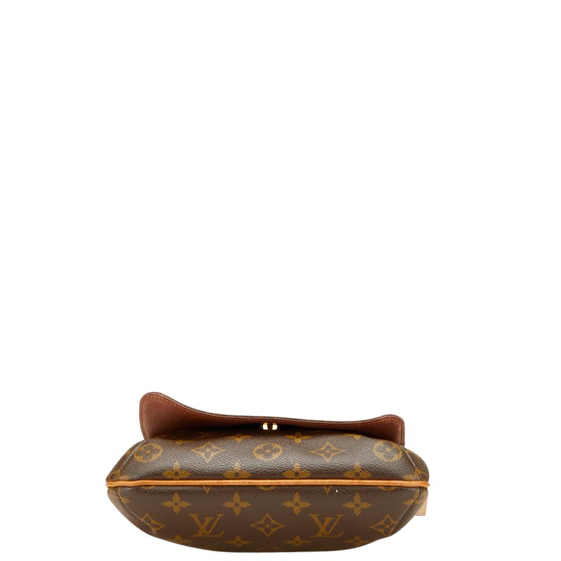 ルイ ヴィトン モノグラム ミュゼットサルサ ショート ショルダーバッグ M51258 ブラウン PVC レザー レディース LOUIS VUITTON 【中古】