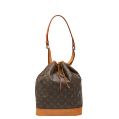 ルイ ヴィトン モノグラム ノエ ワンショルダーバッグ M42224 ブラウン PVC レザー レディース LOUIS VUITTON 【中古】