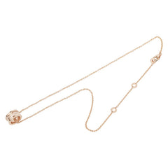 ブルガリ ビーゼロワン パヴェダイヤ レジェンドネックレス 355060 K18PG ピンクゴールド レディース BVLGARI 【中古】